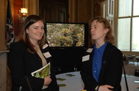 RECORD DATE NOT STATED  Reception, attended by Fish and Wildlife Service D... Foto stock