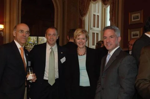 RECORD DATE NOT STATED  Reception, attended by Fish and Wildlife Service D... Foto stock