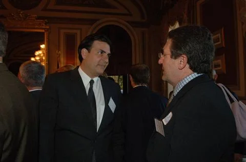 RECORD DATE NOT STATED  Reception, attended by Fish and Wildlife Service D... Foto stock