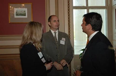 RECORD DATE NOT STATED  Reception, attended by Fish and Wildlife Service D... Foto stock