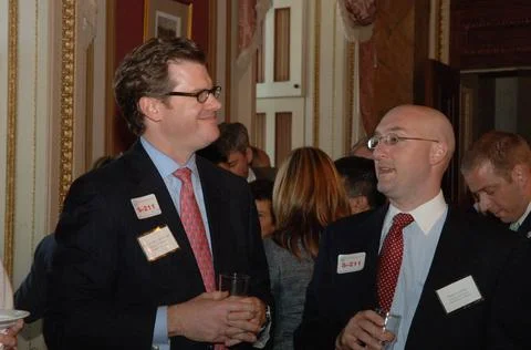 RECORD DATE NOT STATED  Reception, attended by Fish and Wildlife Service D... Foto stock