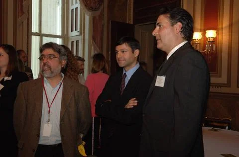 RECORD DATE NOT STATED  Reception, attended by Fish and Wildlife Service D... Foto stock