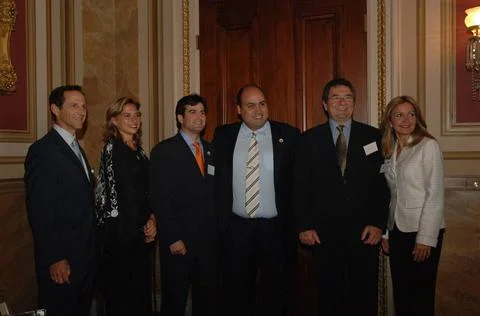 RECORD DATE NOT STATED  Reception, attended by Fish and Wildlife Service D... Foto stock