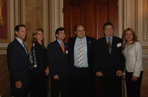 RECORD DATE NOT STATED  Reception, attended by Fish and Wildlife Service D... Foto stock