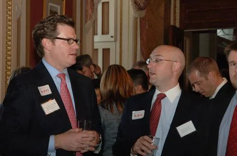 RECORD DATE NOT STATED  Reception, attended by Fish and Wildlife Service D... Foto stock