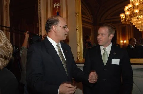 RECORD DATE NOT STATED  Reception, attended by Fish and Wildlife Service D... Foto stock