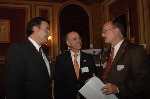 RECORD DATE NOT STATED  Reception, attended by Fish and Wildlife Service D... Foto stock