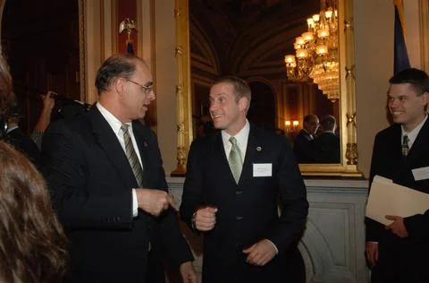 RECORD DATE NOT STATED  Reception, attended by Fish and Wildlife Service D... Foto stock