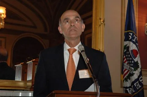 RECORD DATE NOT STATED  Reception, attended by Fish and Wildlife Service D... Foto stock