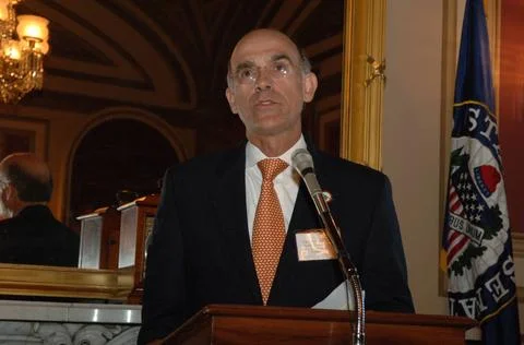 RECORD DATE NOT STATED  Reception, attended by Fish and Wildlife Service D... Foto stock