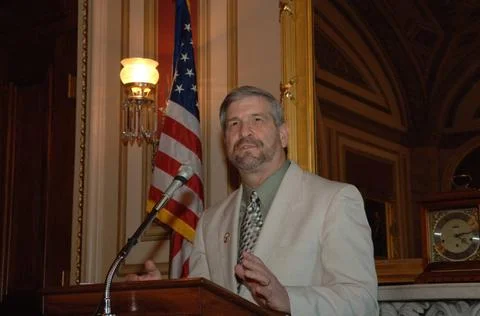 RECORD DATE NOT STATED  Reception, attended by Fish and Wildlife Service D... Foto stock