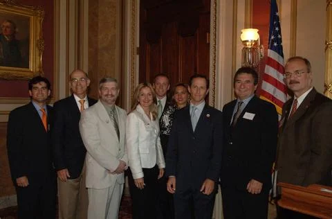 RECORD DATE NOT STATED  Reception, attended by Fish and Wildlife Service D... Foto stock