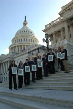 RECORD DATE NOT STATED  Reception, attended by Fish and Wildlife Service D... Foto stock