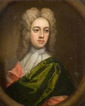 RECORD DATE NOT STATED  Rev Dr John Holte, 1700-1750. Artist unknown. Copy... Stock Photos