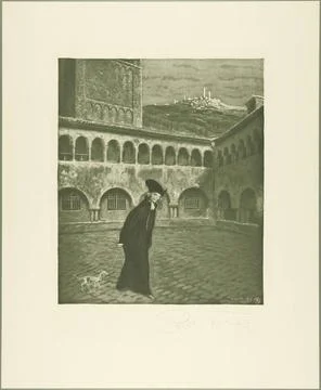 RECORD DATE NOT STATED  Richard Teschner Putrefaction . etching 1915 , 191... Foto stock