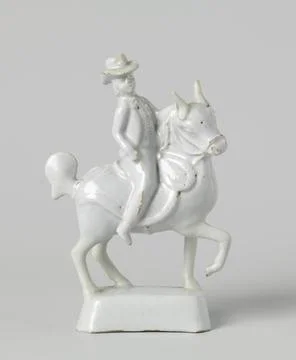 RECORD DATE NOT STATED  Rider on horseback, anonymous, c. 1780 - c. 1820 I... 库存照片