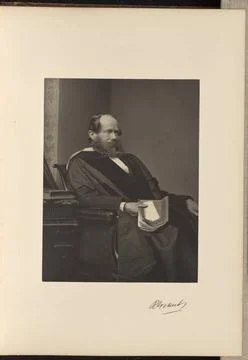 RECORD DATE NOT STATED Robert Grant, LL.D., Professor of Practical Astrono... Stock Photos