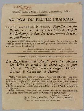 RECORD DATE NOT STATED  Robiquet, J., Liberty, Equality, Unity, Fraternity... Stock-Fotos