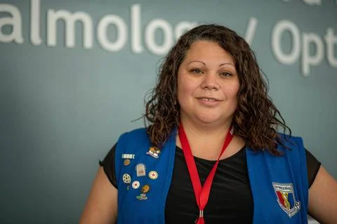 RECORD DATE NOT STATED Ruby Donias, 59th Medical Support Group Ophthalmolo... Foto stock