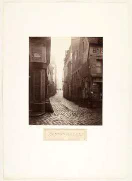 RECORD DATE NOT STATED  Rue de l Egout, view of rue du Four. Paris (6th ar... 스톡 사진