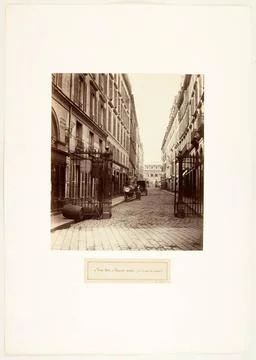 RECORD DATE NOT STATED  Rue des Beaux-Arts, view of rue de Seine. Paris (6... Photos