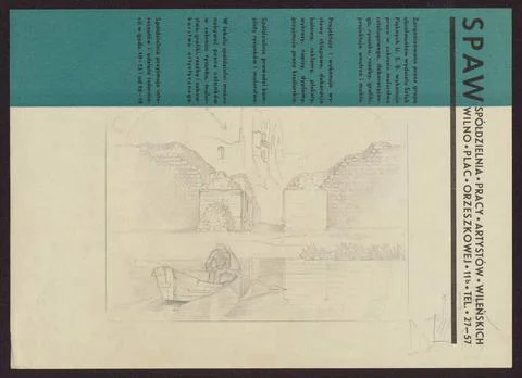 RECORD DATE NOT STATED  Ruins with an old man, sketches for graphics from ... Stock Photos