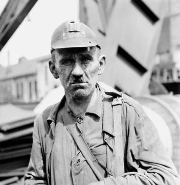 RECORD DATE NOT STATED SAAR Story - Studies of Types - Miners, etc.. Photo... Stock Photos