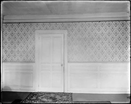RECORD DATE NOT STATED Salem, 188 Derby Street, interior detail, panelling... Stock Photos