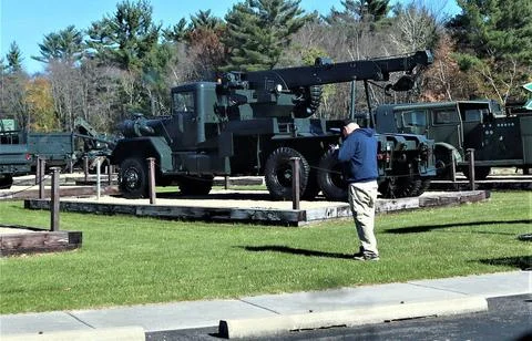 RECORD DATE NOT STATED A scene of Equipment Park is shown with fall colors... Fotos Stock