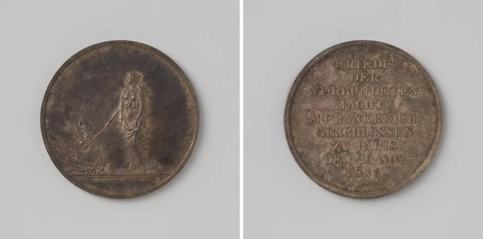 RECORD DATE NOT STATED  Second Peace of Paris between France and the Allie... Foto stock