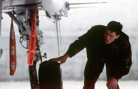 RECORD DATE NOT STATED SENIOR AIRMAN Keith Prestridge, an avionics technic... Stock Photos