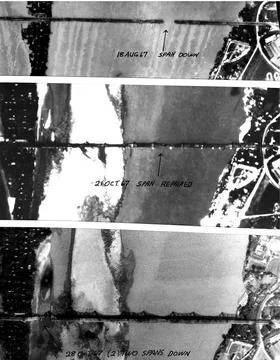RECORD DATE NOT STATED A sequence of reconnaissance photos of the differen... Stock Photos