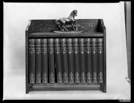 RECORD DATE NOT STATED  Set of Encyclopedia : Volumes 1-13 Nitrate negativ... Stock Photos