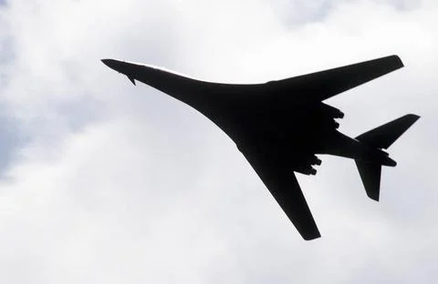 RECORD DATE NOT STATED Silhouetted against the clouds above, Hellion the l... Stock Photos