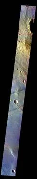 RECORD DATE NOT STATED  . Sirenum Fossae - False Color. The THEMIS VIS cam... Stock Photos
