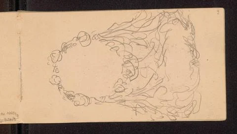 RECORD DATE NOT STATED  Sketch to the program design with a motif of falli... 写真素材