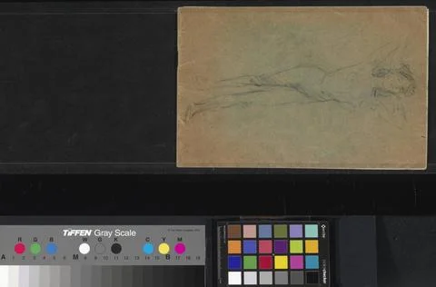 RECORD DATE NOT STATED  Sketchbook Li with 11 magazines, Isaac Israels, 18... Stock-Fotos