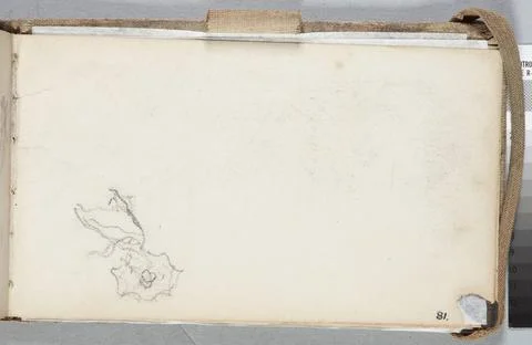 RECORD DATE NOT STATED  Small sketch of woman holding an umbrella or paras... Fotos de archivo