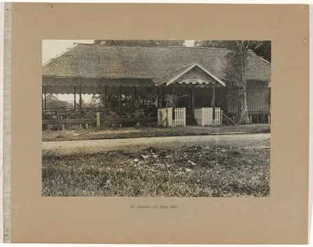 RECORD DATE NOT STATED  The Societeit De Natte Mine , 1921 - 1922 photogra... Stock Photos