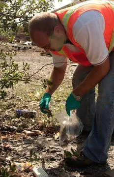 RECORD DATE NOT STATED Soil Testing - 26-HK-203-16. Hurricane Katrina Copy... Stock Photos