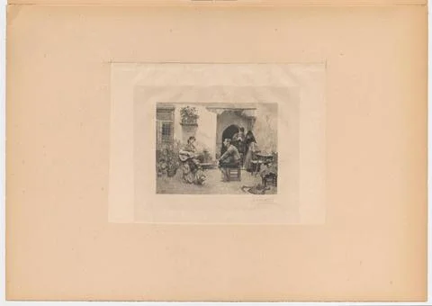 RECORD DATE NOT STATED  Sous le charme, final condition; Jasi Ski, Feliks ... Stock Photos