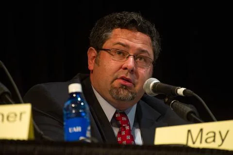 RECORD DATE NOT STATED  SPACE LAUNCH SYSTEM PROGRAM MANAGER TODD MAY IN PA... 스톡 사진