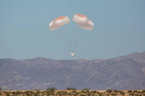 RECORD DATE NOT STATED  SpaceX completed its 27th and final test of Crew D... Foto stock