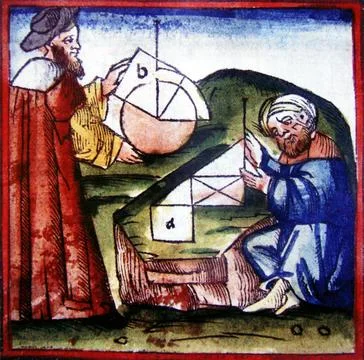 RECORD DATE NOT STATED Spain / Al Andalus: A Muslim scientist supposed to ... Stock Photos