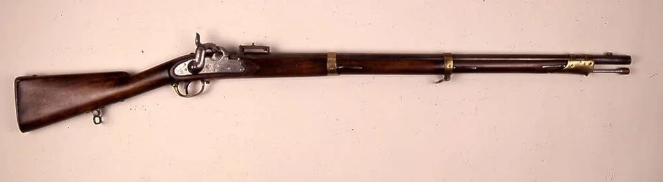 RECORD DATE NOT STATED Spanish Rayada Carabina Model 1851. Carbine. Exempl... Stock Photos