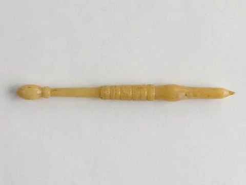 RECORD DATE NOT STATED  Spindle. Gallo-Roman. Bone. Paris, Carnavalet muse... 写真素材