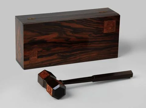 RECORD DATE NOT STATED  SPITEN HAMER (A) In rectangular box (B) van Coroma... 스톡 사진