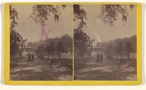 RECORD DATE NOT STATED St. James Park, Jacksonville, Florida. J.S. Mitchel... Fotos de archivo