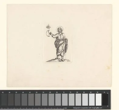 RECORD DATE NOT STATED  St. Barthelomeus as pattern guild tanners (?), 165... Foto stock
