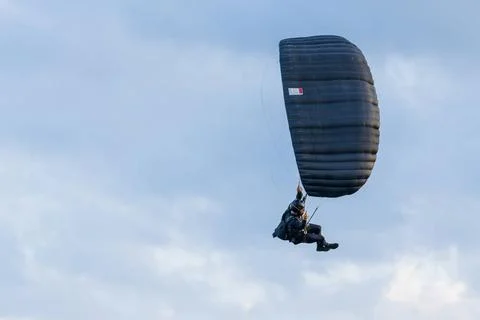 RECORD DATE NOT STATED Staff Sgt. Logan Maples of the U.S. Army Parachute ... Foto stock